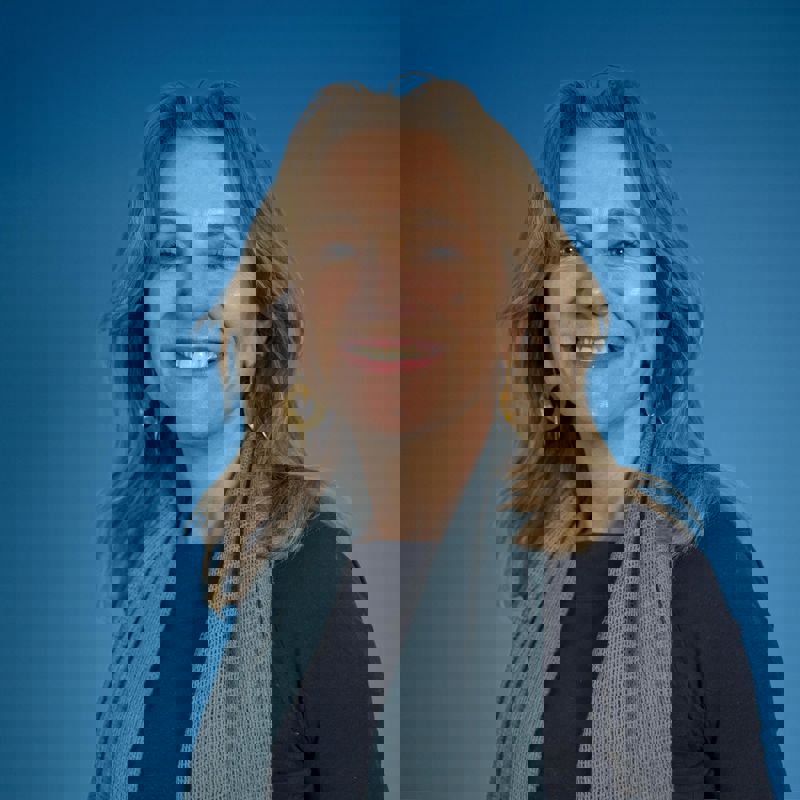 Blauw Gerda Van Der Meer